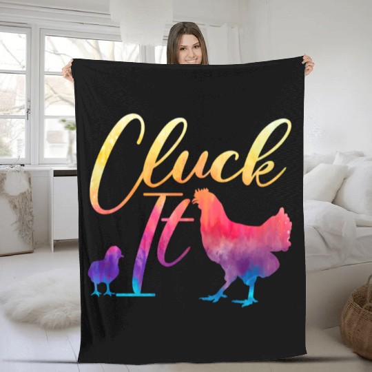 Chicken Farmer Chicken Whisperer Farm Animal Fleece Blankets
