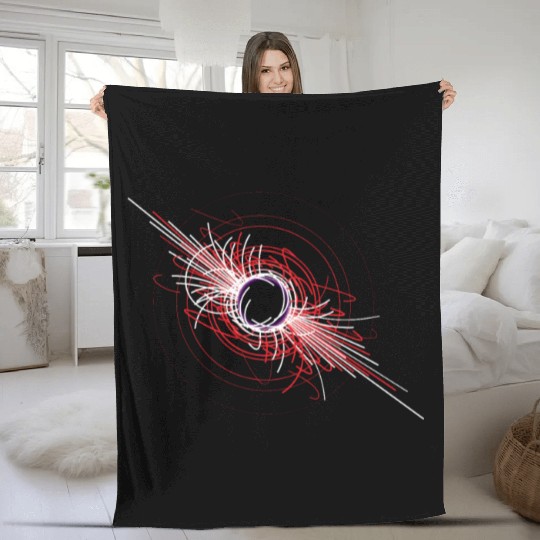 Future Physicist Particle Electron Neutron Physics Fleece Blankets