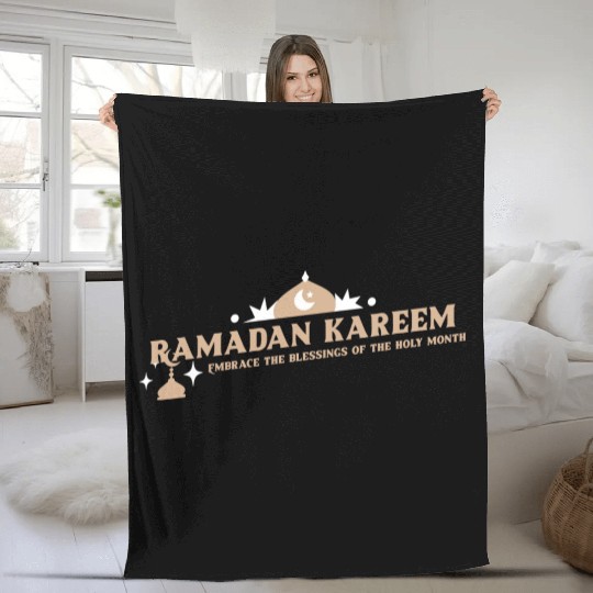 Ramadan Fleece Blankets