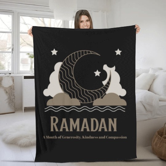 Ramadan Fleece Blankets
