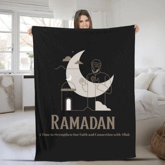 Ramadan Fleece Blankets