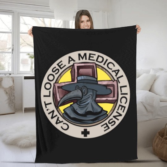 Plague Doctor Outfit Plague Doctor Mask Medicines Fleece Blankets