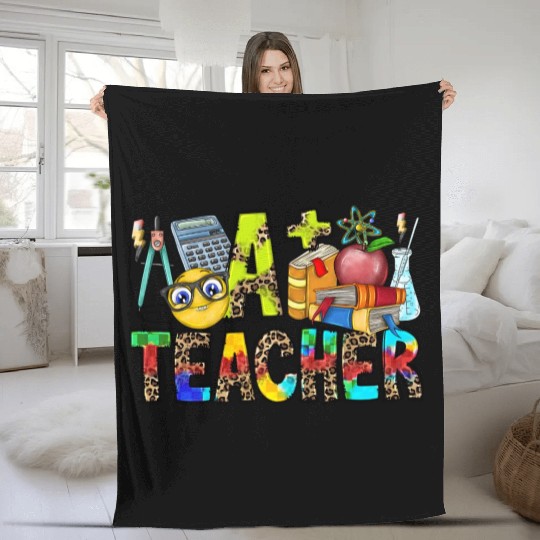 A Teacher Fleece Blankets