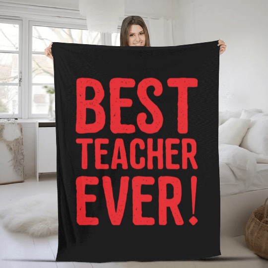 best teacher Fleece Blankets