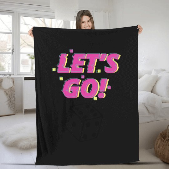 board games, funny game, Gamer Gift, Birthday, Fleece Blankets