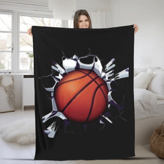 basketball shoes. College basketball rankings Fleece Blankets
