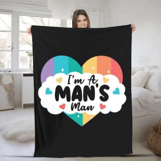 Gay Rights Rainbow Pride Month LGBTQ Gay Pride Fleece Blankets