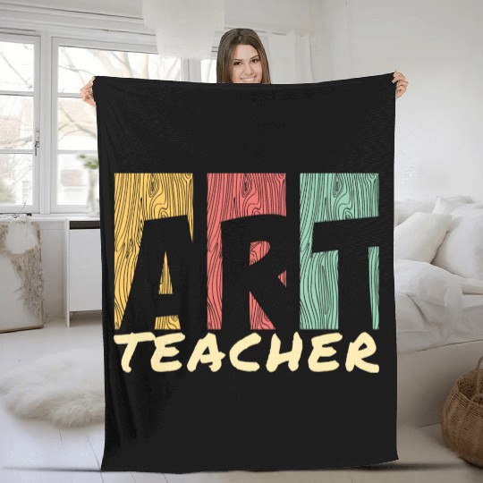 Art Teaching I Art Teacher Fleece Blankets