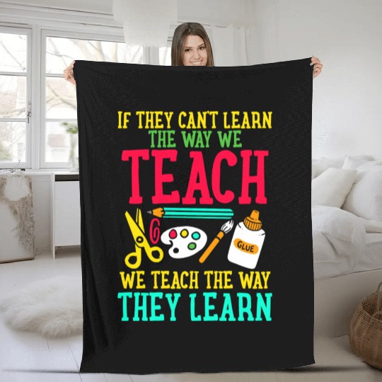 SPED Teacher Special Education Fleece Blankets