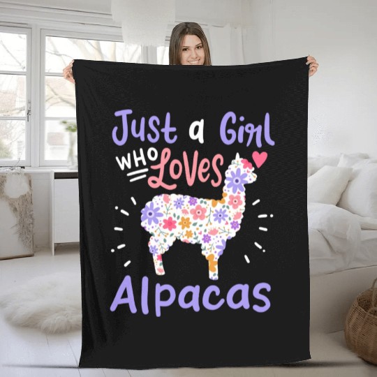 Alpacas Alpaca Lover Fleece Blankets
