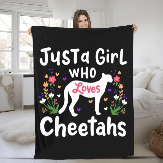 Cheetah Cheetah Lover Fleece Blankets