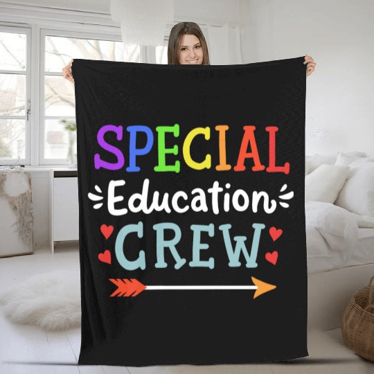 Special Education Sped Teacher Sped Student Fleece Blankets