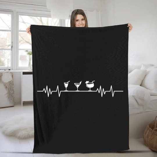 Cocktail Fleece Blankets