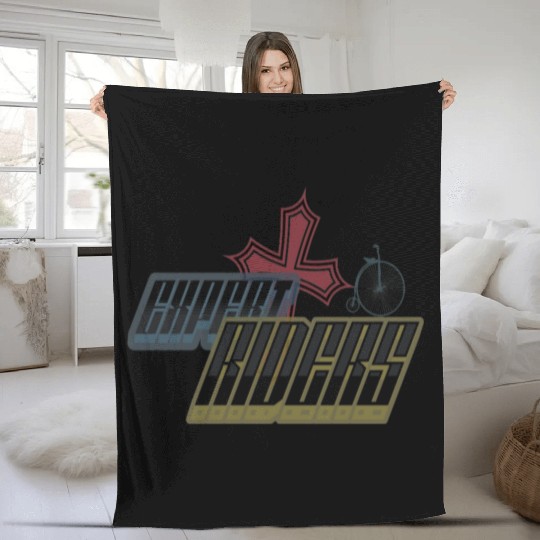 Expert rider Fleece Blankets