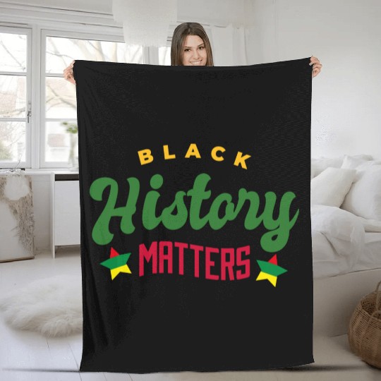 Black History Month 12 Fleece Blankets