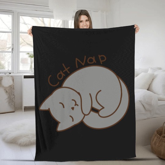 Cat Nap Fleece Blankets