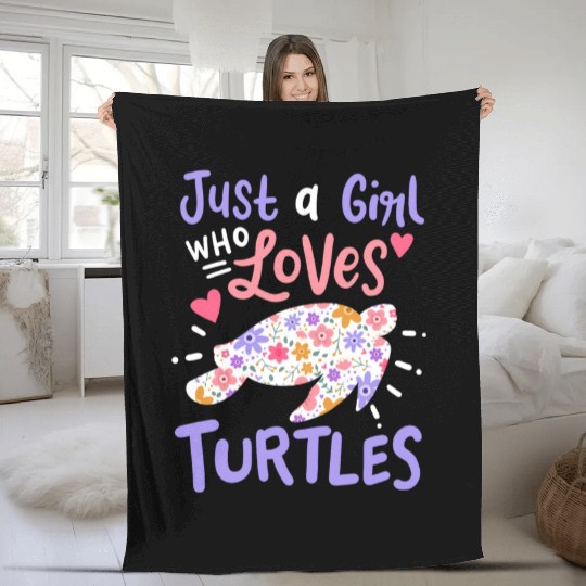 Sea Turtle Turtle Lover Fleece Blankets