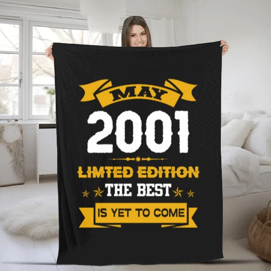 May 2001 Birthday Surprise Fleece Blankets