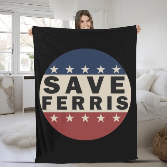 Save Ferris Fleece Blankets