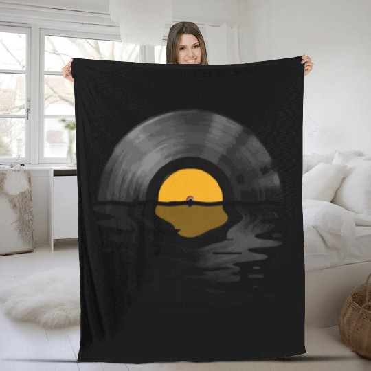 Novelty Bands Over Humorous Gift Funny Love It Fleece Blankets
