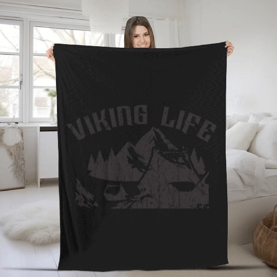 Viking life - Viking Fleece Blankets