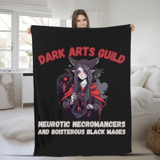 Dark Arts Guild, Necromancer Fleece Blankets