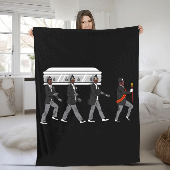 Coffin Dance Fleece Blankets