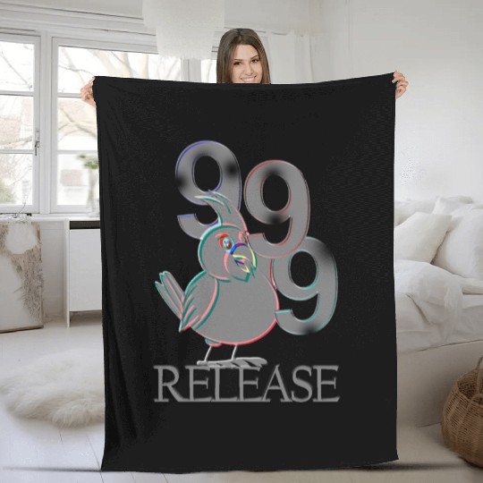 Angel Number 999 RELEASE Fleece Blankets