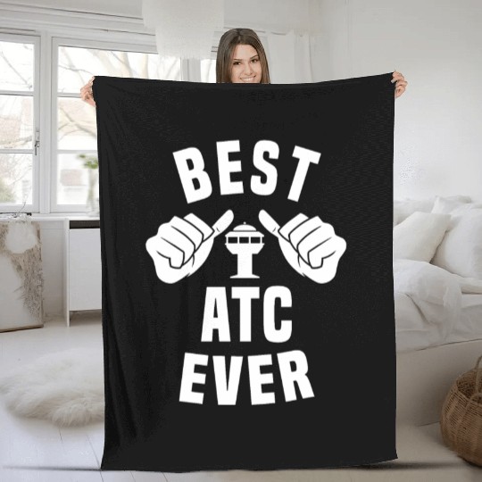 Best ATC Ever - Air Traffic Controller Fleece Blankets