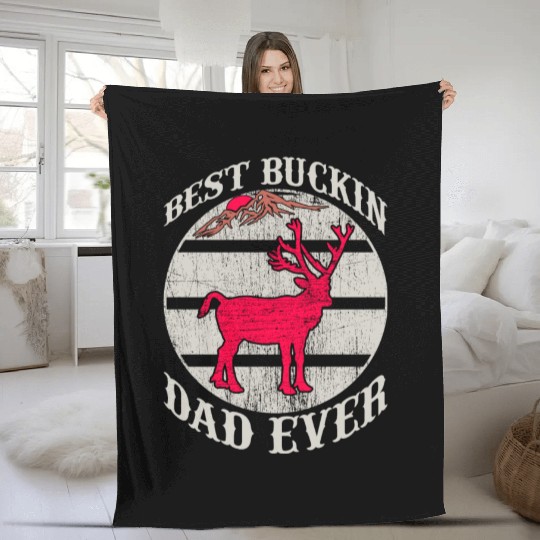 Best Dad Ever Fleece Blankets
