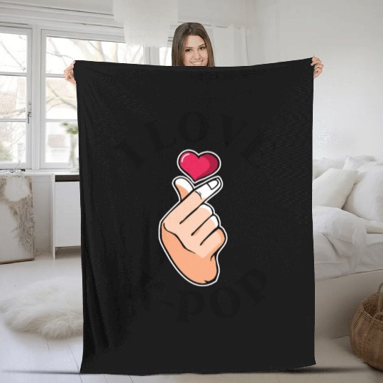 K-Pop K-drama Korean Music KPop Kdrama Gift Fleece Blankets