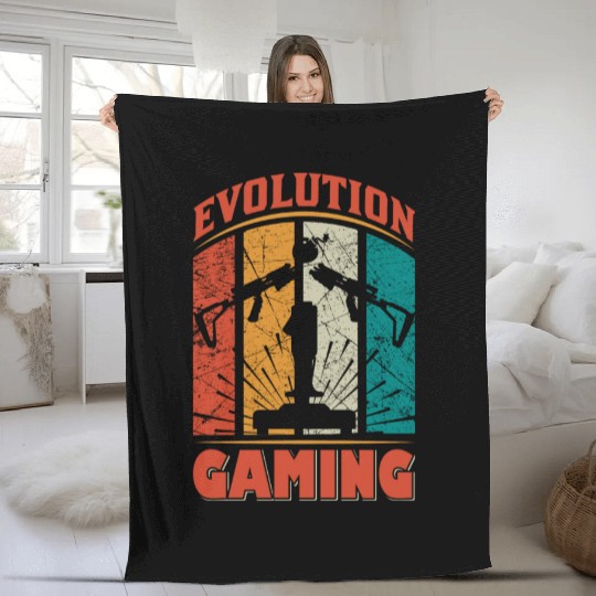 Evolution Gaming Fleece Blankets