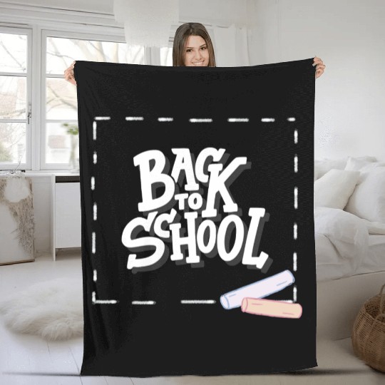 Back to school 1 Fleece Blankets