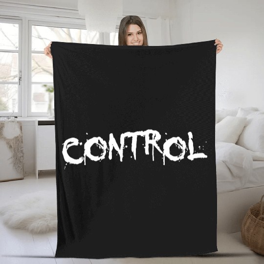 Control - Gothic Fleece Blankets