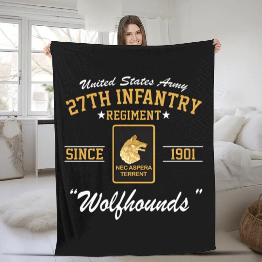 27Th Infantry Regiment Fleece Blankets