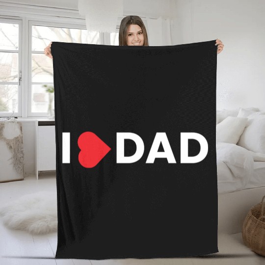 father's day gift Fleece Blankets