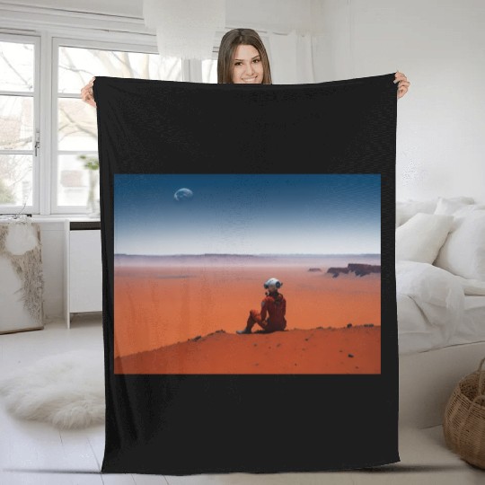 Life on the Edge: The Beauty and Fragility of Mars Fleece Blankets