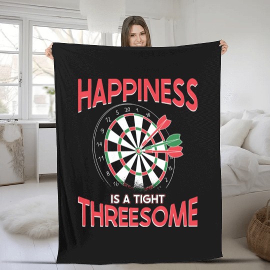 Dart Darts Dartboard Bullseye Dart Arrow Fleece Blankets