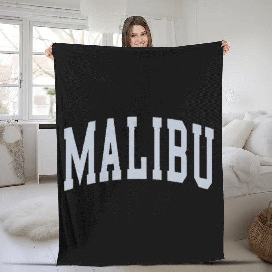Brandy Light Blue Malibu Fleece Blankets