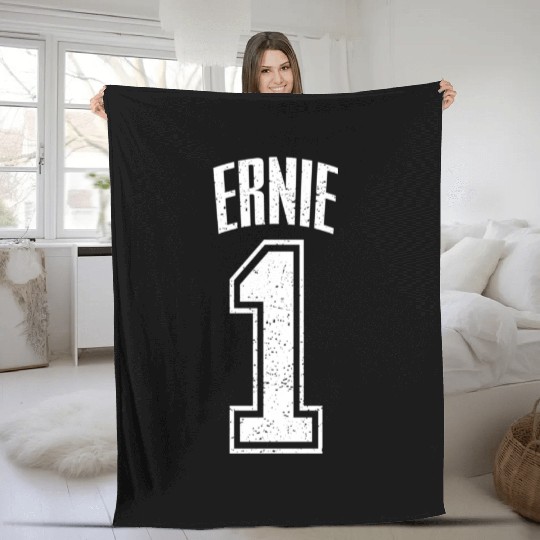 Ernie Supporter Number 1 Greatest Fan Fleece Blankets