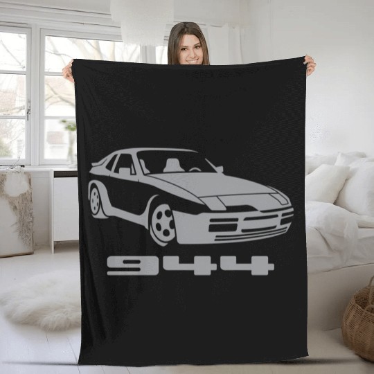 Hack Racing 944 944 Grey Small Fleece Blankets