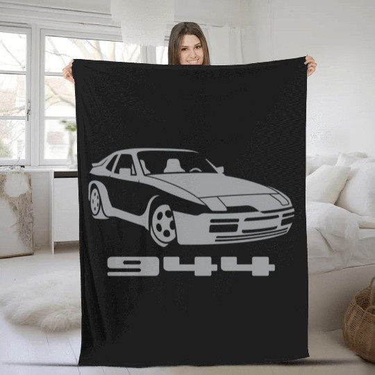 Hack Racing 944 944 Grey Small Fleece Blankets