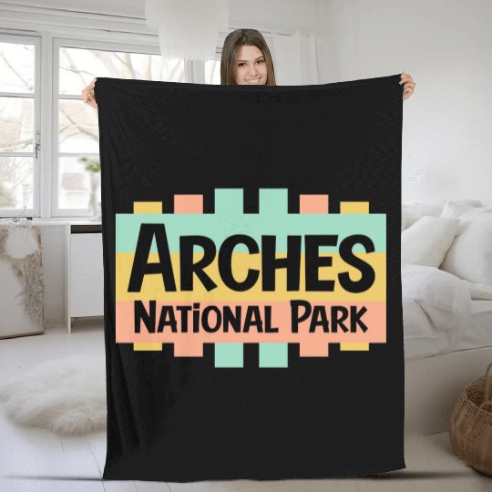 Arches National Park 1 Fleece Blankets