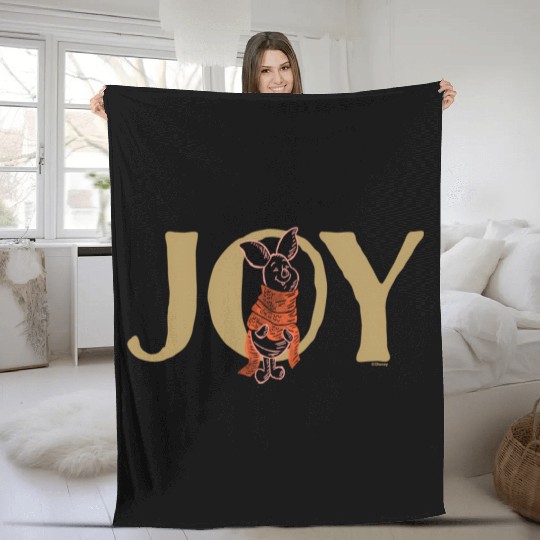 Piglet Joy Fleece Blankets
