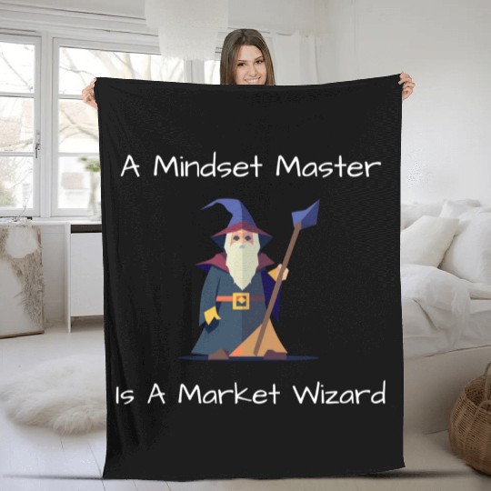 Market Wizard v2 Fleece Blankets