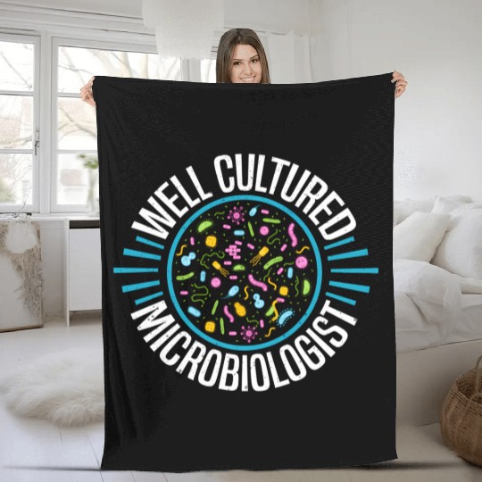 Medical Microbiology Microbiologist Microbiology Fleece Blankets