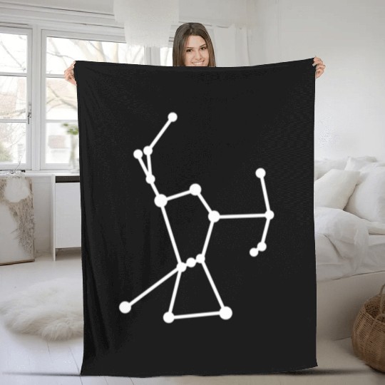 Orion Constellation Astronomy Stars Starry y Fleece Blankets