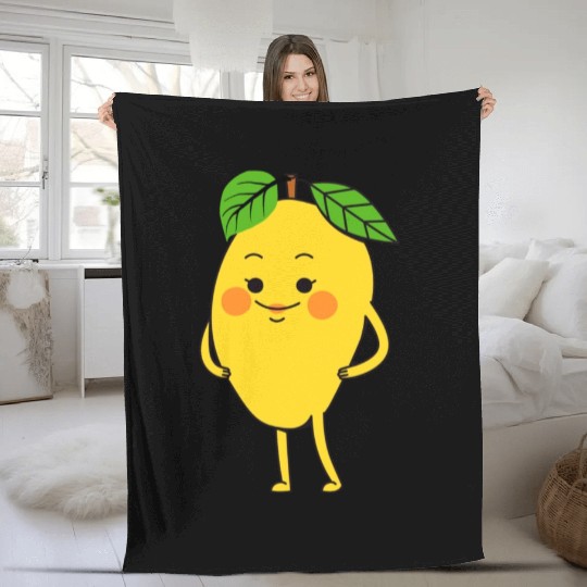 mango Fleece Blankets
