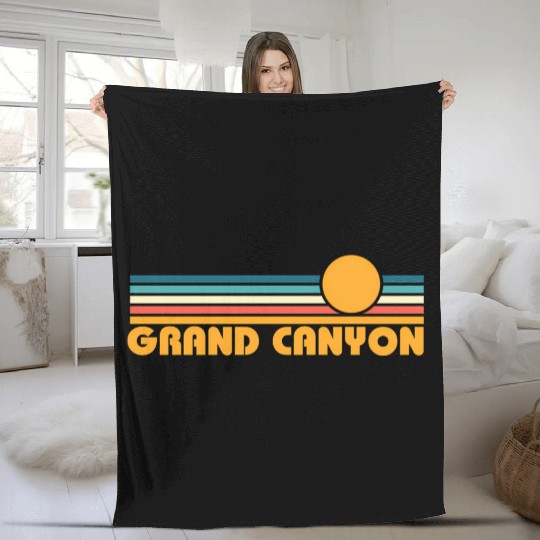 Grand Canyon Sunset Fleece Blankets