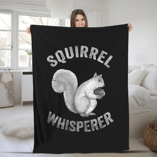It'S A Squirrel Thing Animal Of The Forest Fleece Blankets